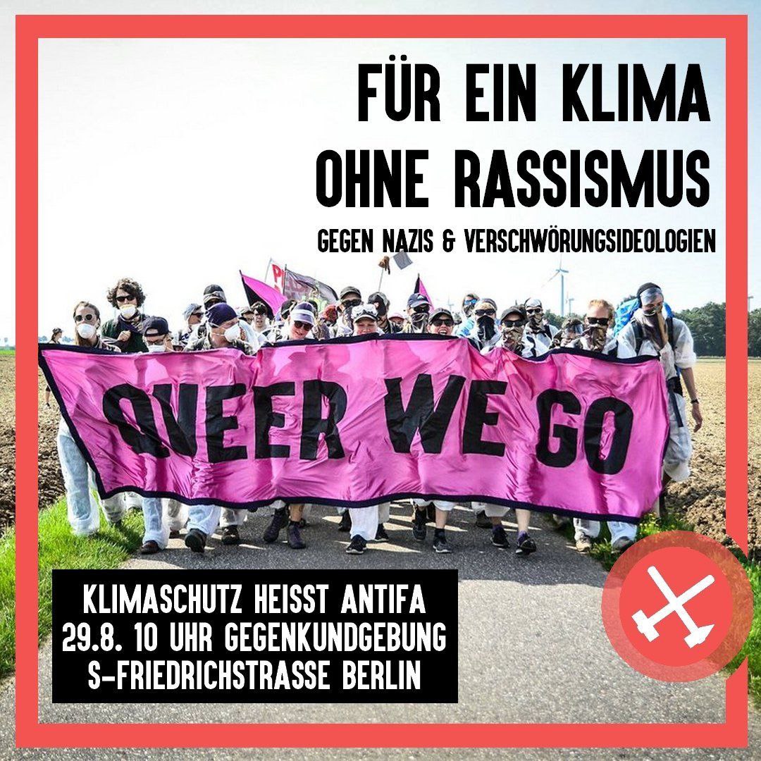 Demo-Aufruf: Kein Raum für Nazis und Verschwörungsideologien!